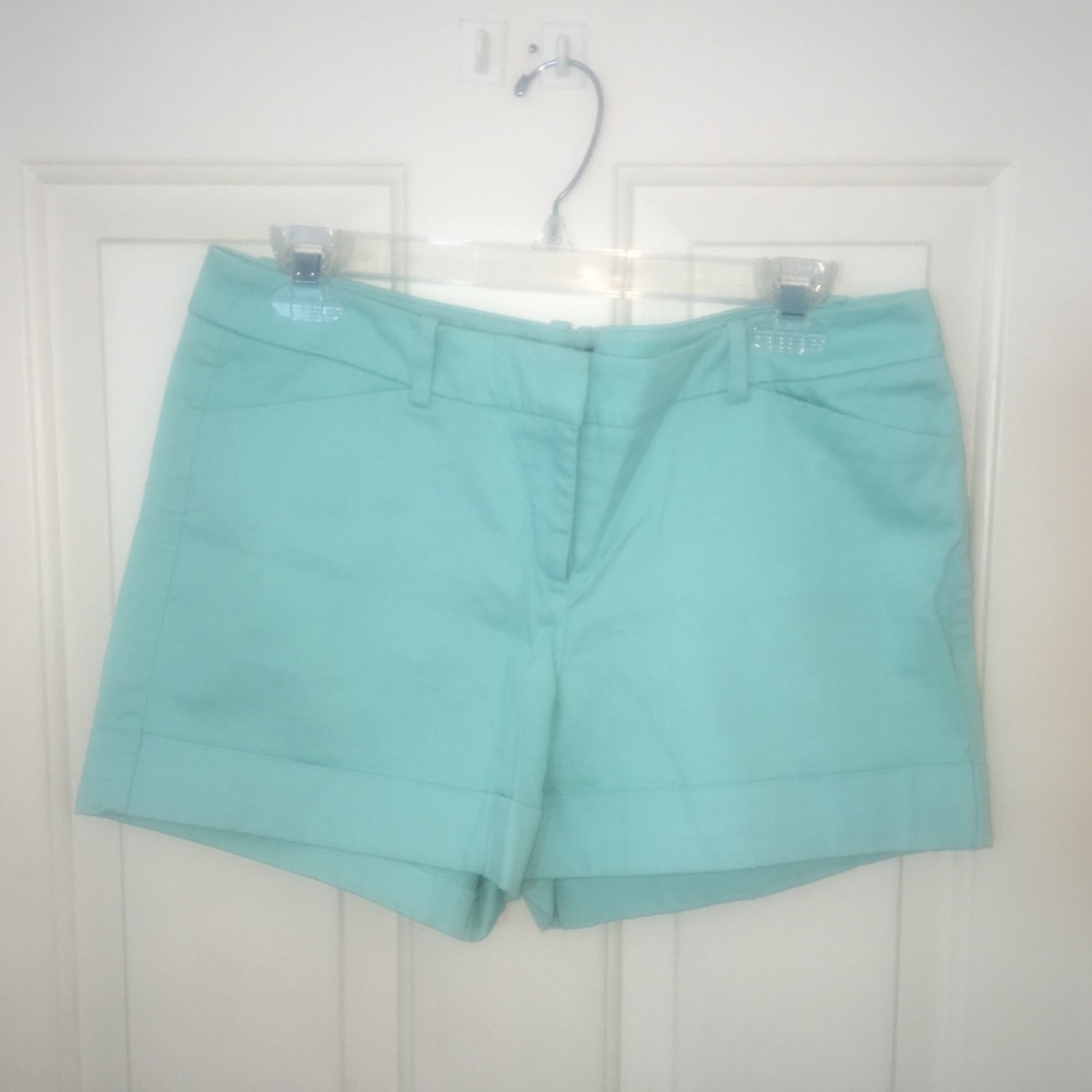 Mint Green Shorts-10